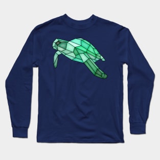 Mosaic Sea Turtle Long Sleeve T-Shirt